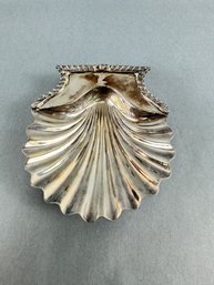 Vintage Shell Footed Dish