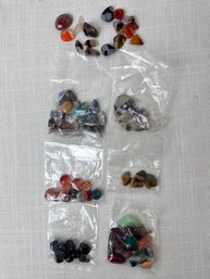 Lot Of Polished Stones And Agates.