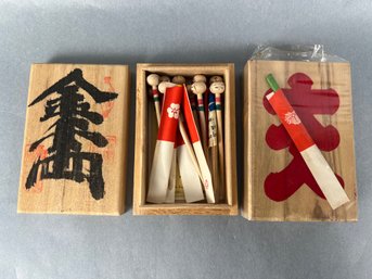 2 Boxes Of Takahashi's Hors D Oeuvre Picks.