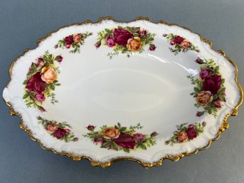 Royal Albert Old Country Roses Small Platter.
