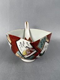 Asian Soup Bowl With Spoon.