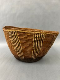Large Native American Salish Basket