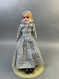 German Made Antique Porcelain Doll.