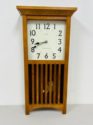 Linden Wall Clock With Two Chimes-Westminister & Wittington