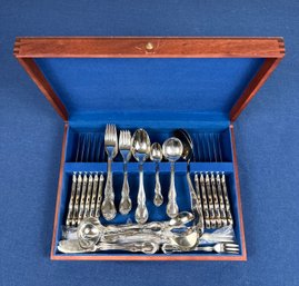 Vintage WMF Silver-plated  Silverware Set Of 64 With Organizer Case