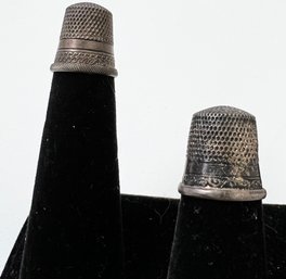 Antique Sterling Thimbles