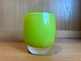 Lime Green Glassybaby