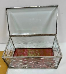 Glass Jewelry-trinket Box