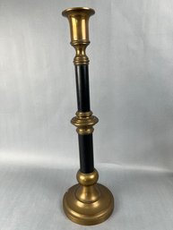 Tall Brass Candleholder.