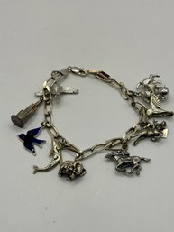 Sterling Silver Charm Bracelet