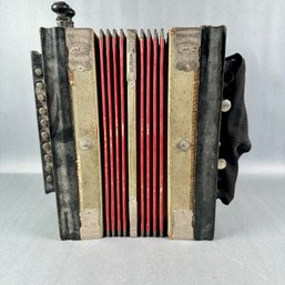 Vintage Beaver Button Box Accordion - Germany