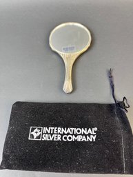 International Silver Co. Mirror With Seashell Design.