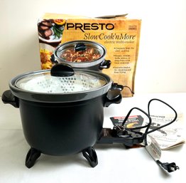 Presto Slow CooknMore 6 Quart Electric Multi-cooker*Local Pick Up Only*