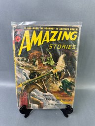 Amazing Stories Pulp Novel  - March 1952