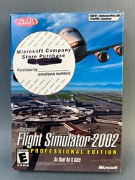 Microsoft Flight Simulator 2002 Professional Edition.