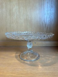Small EAPG  Glass Cake Stand