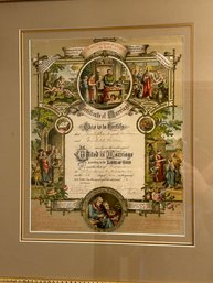 1890 Marriage Certificate