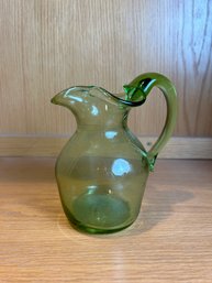 Green Glass Pitcher - Colonial National Historical Park