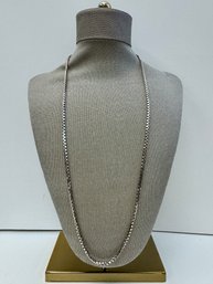 Sterling Square Chain Necklace