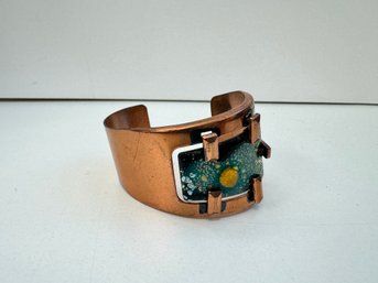 Vintage Matisse Copper Cuff Bracelet