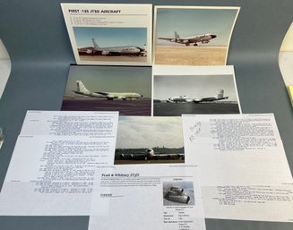 5 Vintage KC-135 Photos With Info.