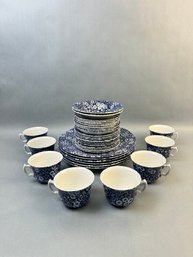 Royal Crownford Ironstone Staffordshire Set Of 35 Pieces