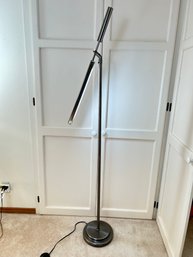 Silver Standing Floor Lamp Adjustable