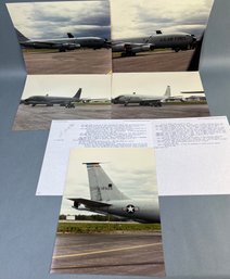 5 Vintage KC-135 Photos With Info.