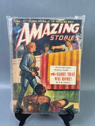 Amazing Stories Pulp Novel    April 1951