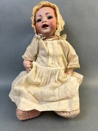 Antique JDK German Bisque Baby Doll.