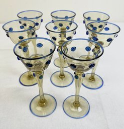 Attributed To Venini Vittorio Zecchin Art Glass Set