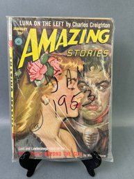 Amazing Stories Pulp Novel    January 1953