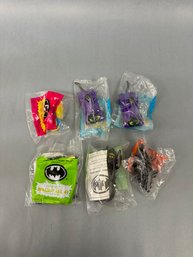 Six Batman Happy Meal Toys Sealed