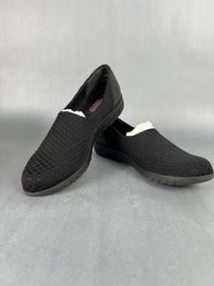 Munro Cruise Black Woven Fabric Ladies Shoes