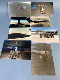 Lot Of Vintage B-1 Bombers Photos With Crews And Nose Art.