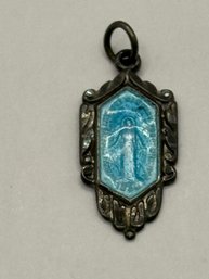 Religious  Enamel Medal Pendant