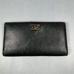 Kate Spade Black Leather Wallet