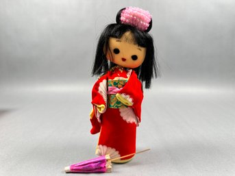 Vintage Small Japanese Doll