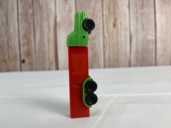 Vintage No Feet Green Truck Pez Container