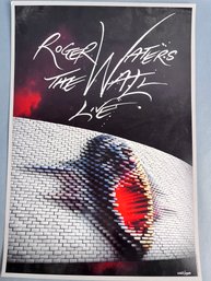 Roger Waters The Wall Tour Poster From 2010 Numbered 2266 Of 2500.