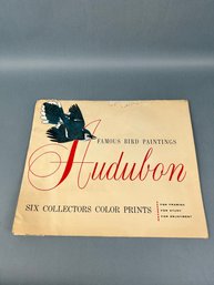 Famous Bird Paintings Audubon Six Collectors Prints