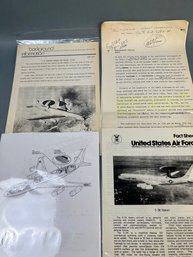 4 Information Packets About USAF AWACs.