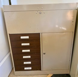 Metal Cabinet With Storage