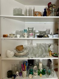 Closet Full With Of Collectible Vessels