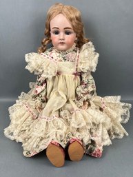 Antique 1890s Kestner 154 New Arms And Wig.
