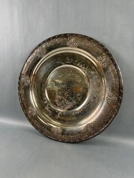 Ardsley Silverplate Round Plate