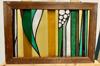 Vintage Stained Glass Abstract