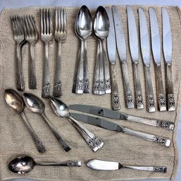 48 Piece Community Silver Plate Flatware.