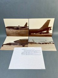 Vintage Photos Of A KC-135a With Info.