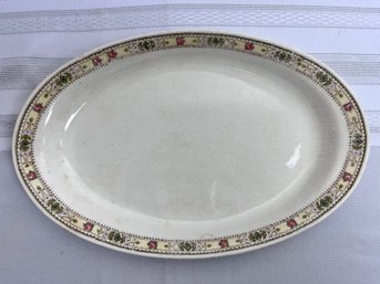 Homer Laughlin 13.25x 8 5/8 Platter.